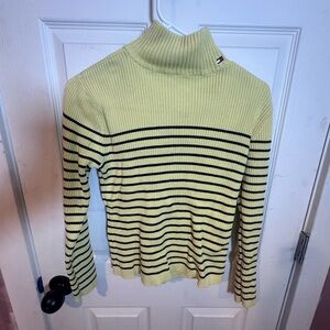 Tommy Hilfiger Yellow Knit Sweater
